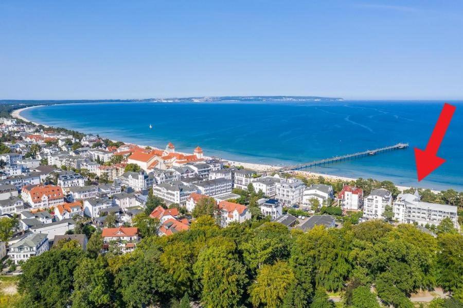 Direkt Am Strand Mit Meerblick Und Sauna - Fewo Strandidyll Binz Eksteriør billede